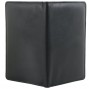 LEATHER PASSPORT COVER SNPC102-BK